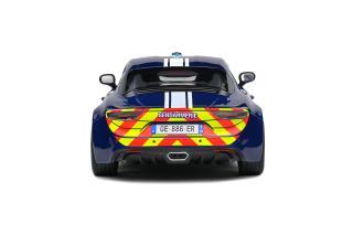 Alpine A110 Gendarmerie 2023 blau S1801628 Solido 1:18 Metallmodell